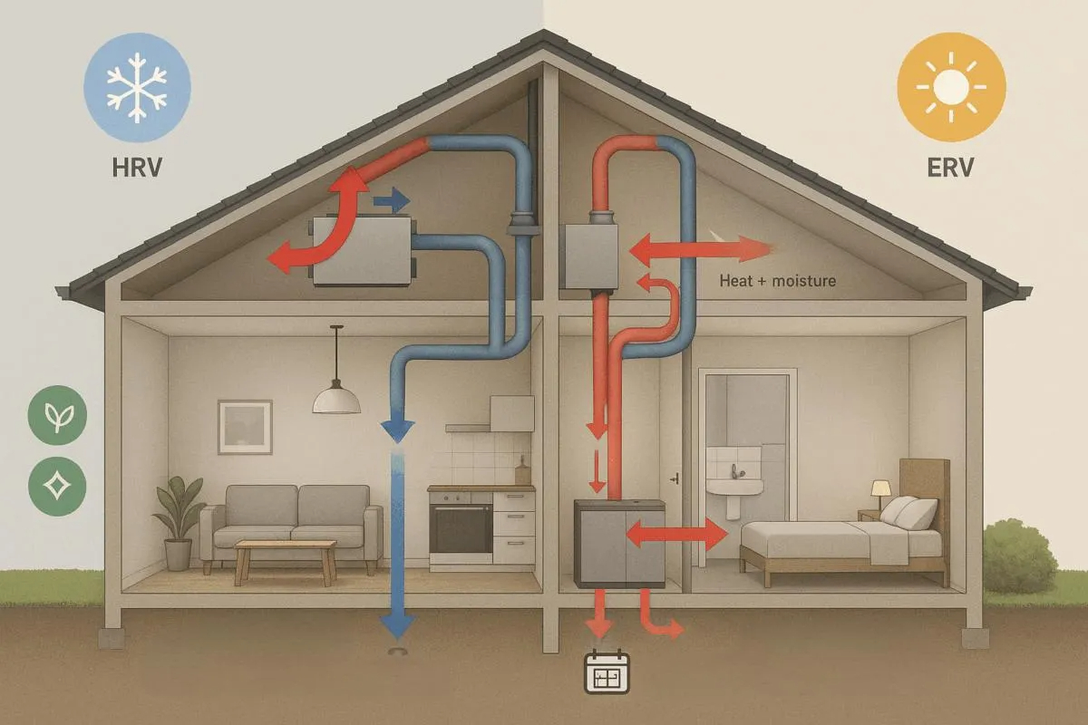 Системы ERV и ERV Plus Свежесть, как за окном